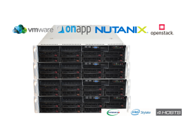 Supermicro On-Premises Private Cloud SUP4110P (128 vCores, 256GB RAM, 4TB Storage)